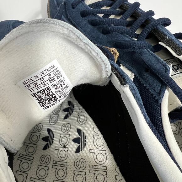 Adidas Handball Spezial Suede Leather Navy Blue Gum 11 NWT NEW BOX - Picture 7 of 9